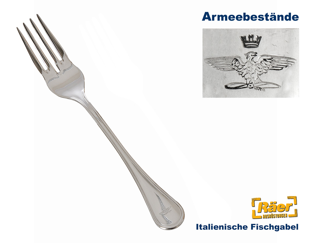 Italienische Fischgabel Aeronautica Militare    A