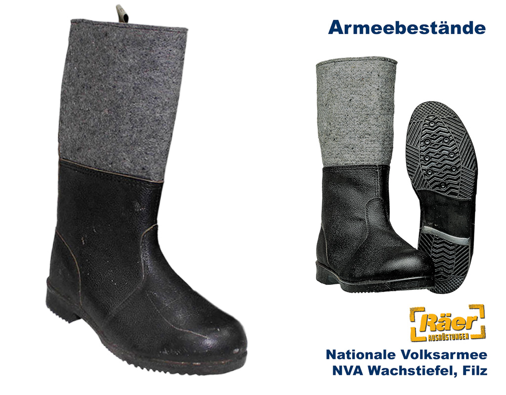 NVA Wachstiefel, Filz    B