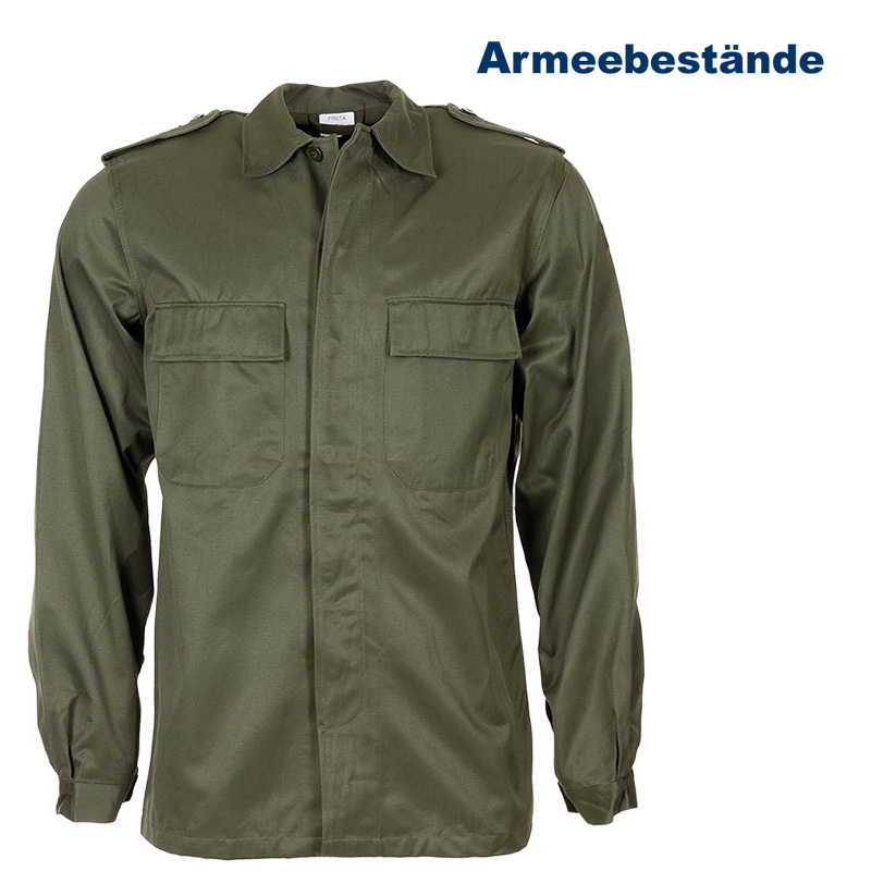 Belgische Feldbluse BDU, oliv    A/B