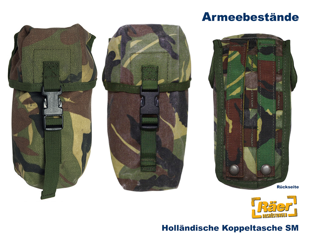 Holländische Koppeltasche SM, Mehrzweck-, Molle  B