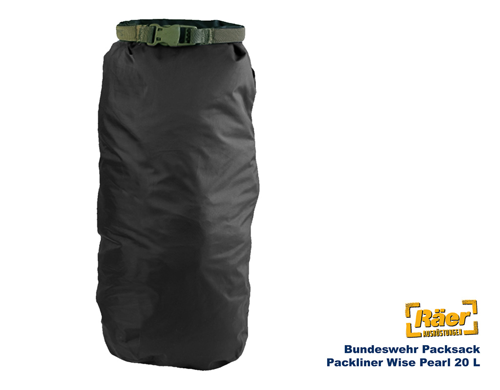 BW Packsack/Packliner 20 l, Wise Pearl, schwarz  B