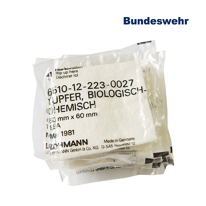 BW Tupfer, biologisch-chemisch 60x60 mm    A