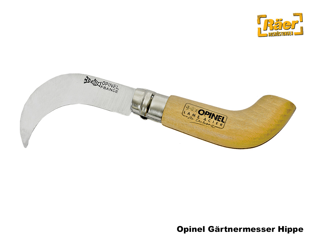 Opinel Gärtnermesser, gebogen (Hippe)    A