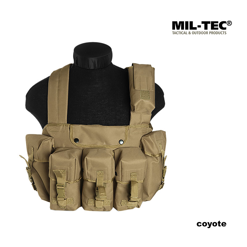 Mil-Tec Chest-Rig 6-Pocket, Einsatzweste    A