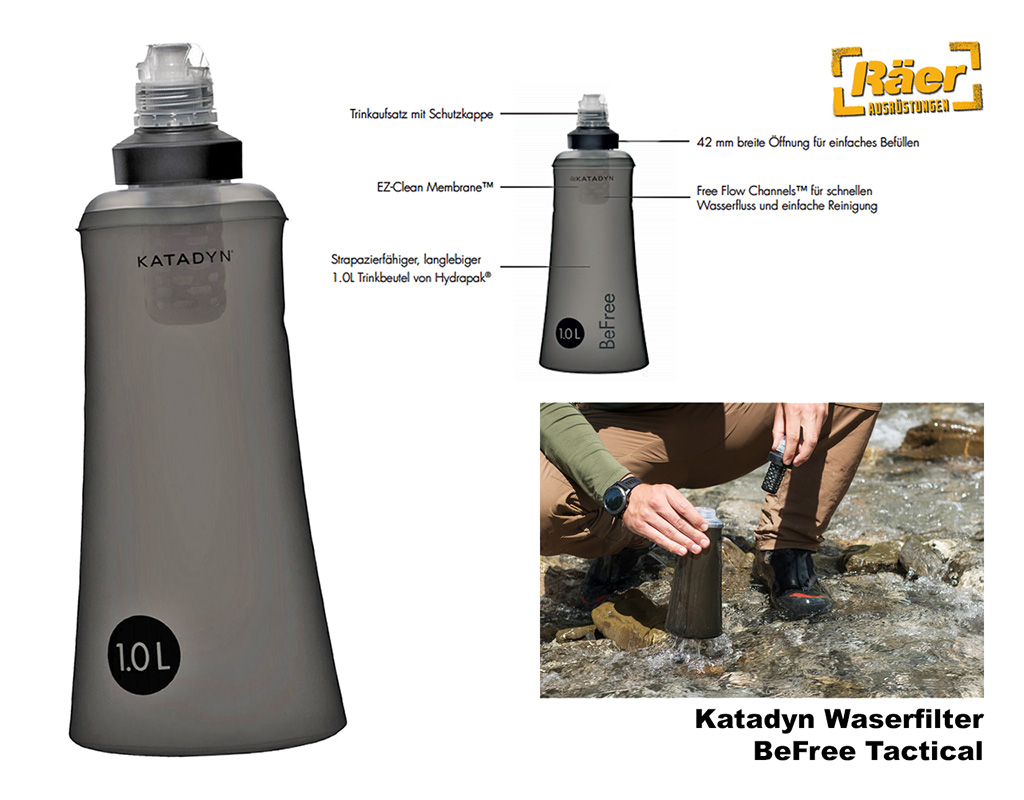 Katadyn BeFree Tactical Wasserfilter    A