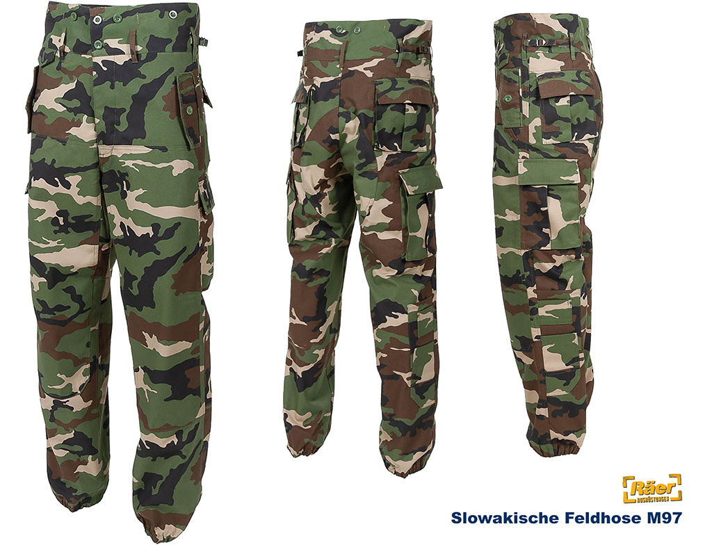 Slowakische Feldhose M97 tarn    A