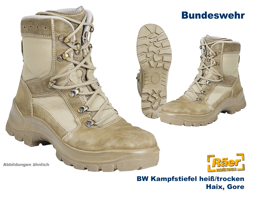 BW Kampfstiefel Gore, Haix Desert P9... B