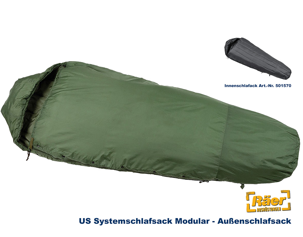 US Modular Schlafsack - Outer S.Bag Petrol   A
