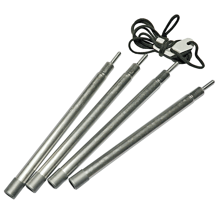 Österreichischer Zeltstab 3-teilig, Alu, 112 cm  B