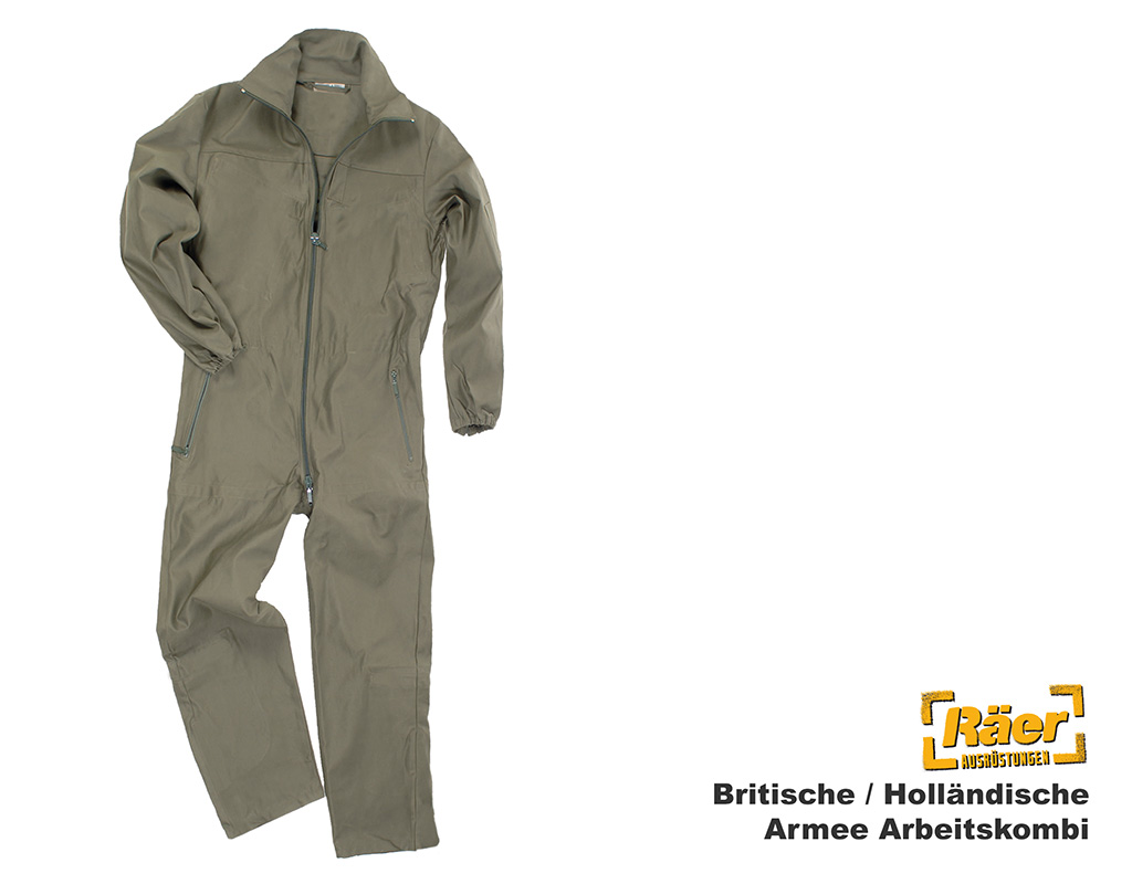 Britisch/Holländische  Armee-Arbeitskombi    B