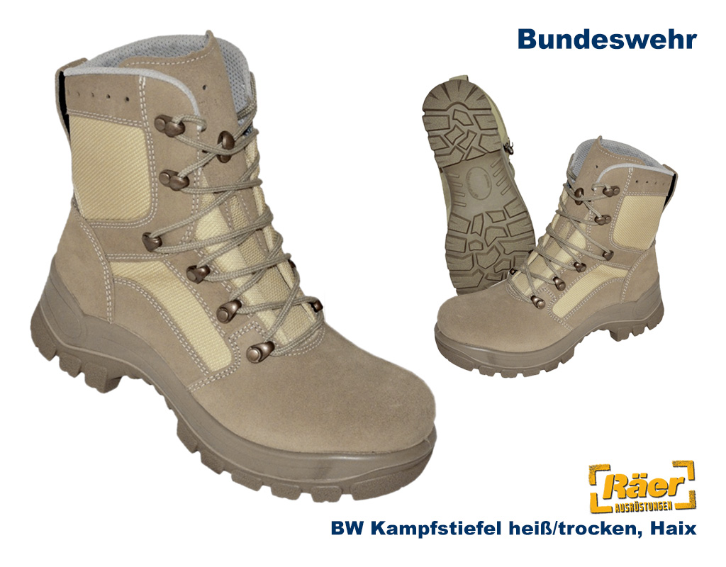 BW Kampfstiefel Gore, Haix Desert P9... A/B