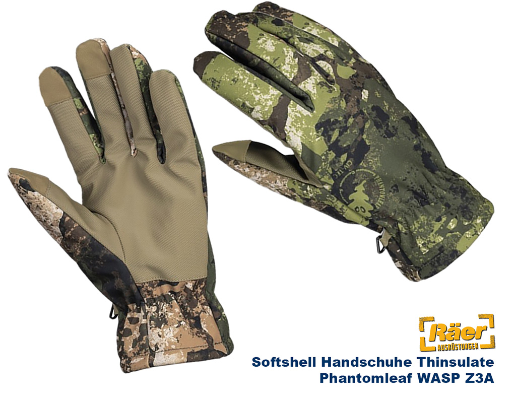 Mil-Tec Softshell Handschuhe Thinsulate WASP    A