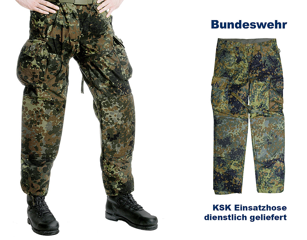 BW KSK Einsatzkampfhose Original-TL, Leo Köhler  A