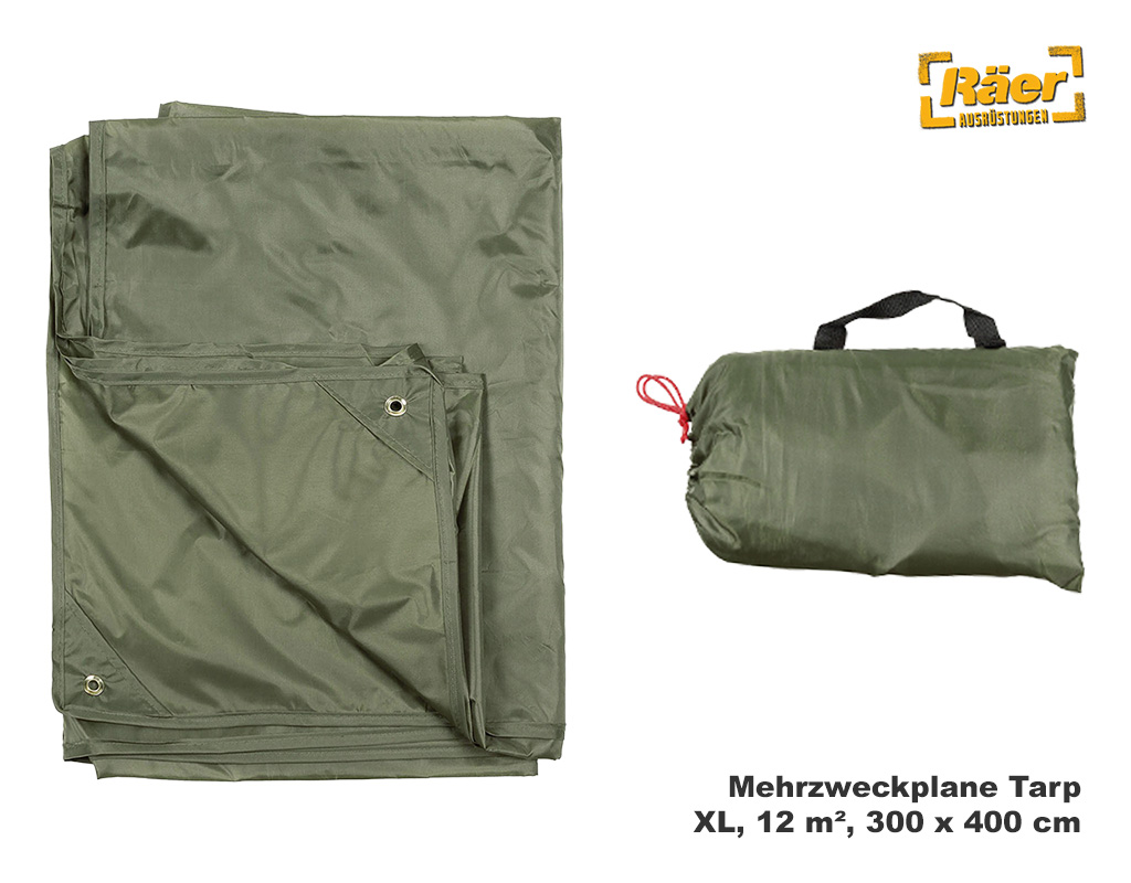 Mehrzweckplane Tarp XL, 300x400 cm    A