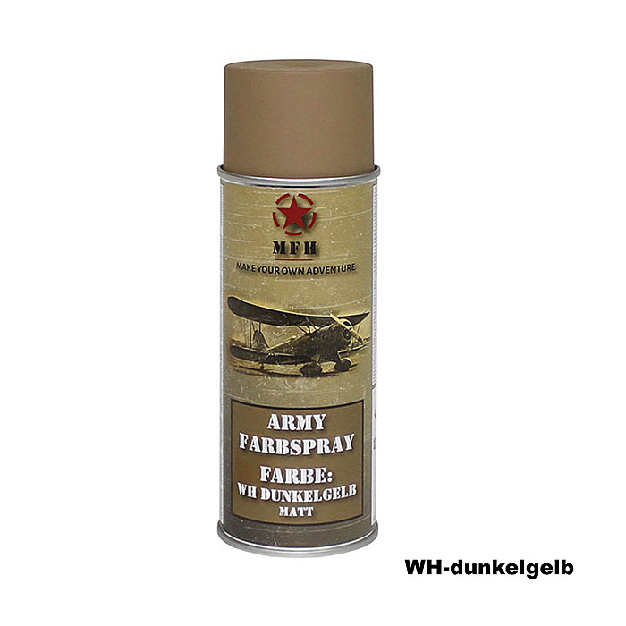 MFH Armee Sprühlack matt, 400 ml Sprühdose    A