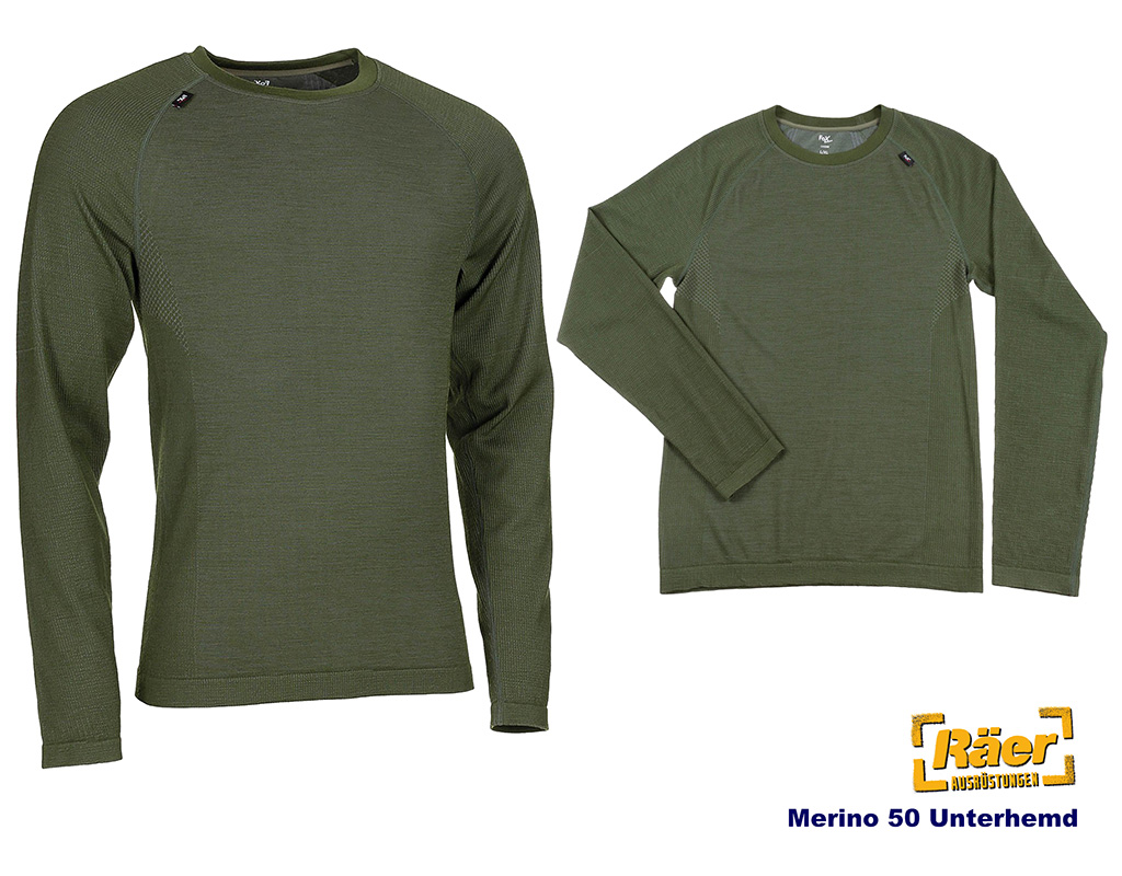Merino 50 Unterhemd Langarm    A