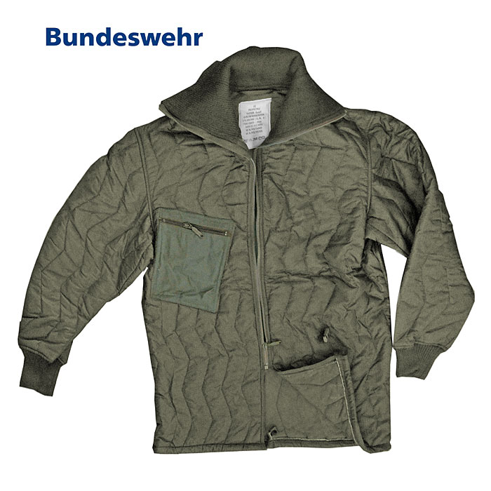 BW Unterziehjacke für Feldjacke  flecktarn, oliv A