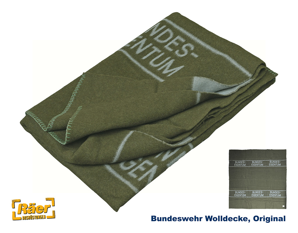 BW Wolldecke Original 210 x 200 cm  , 100% W  A/B
