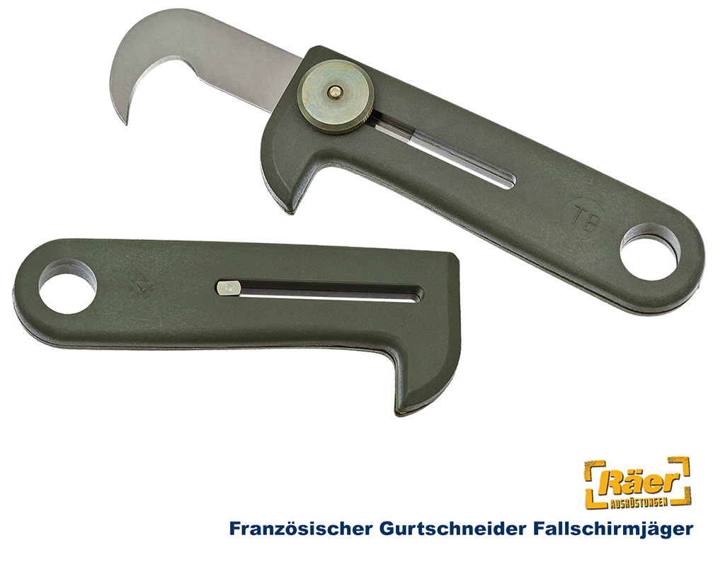 Französischer Gurtschneider Fallschirmjäger    A