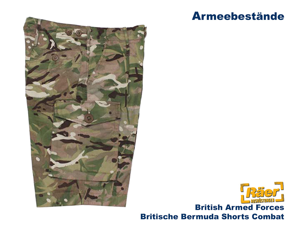 Britische Bermuda Shorts Combat, MTP... A/B