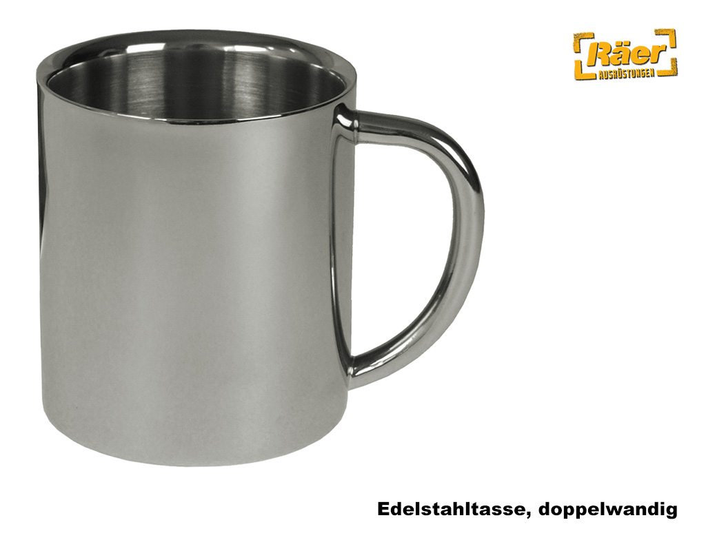 Edelstahlbecher - Thermosbecher 250 ml    A