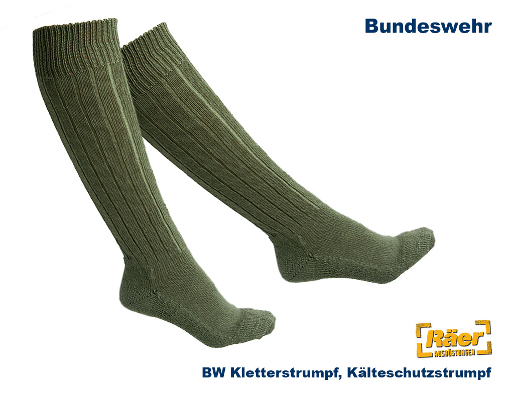 BW Kälteschutzsocken, oliv (Kletterstrumpf)... A