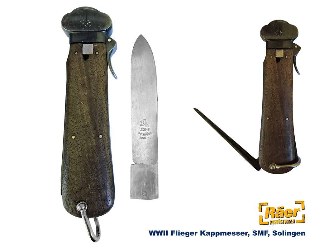 WWII Flieger-Kappmesser, zerlegt, SMF    B/C