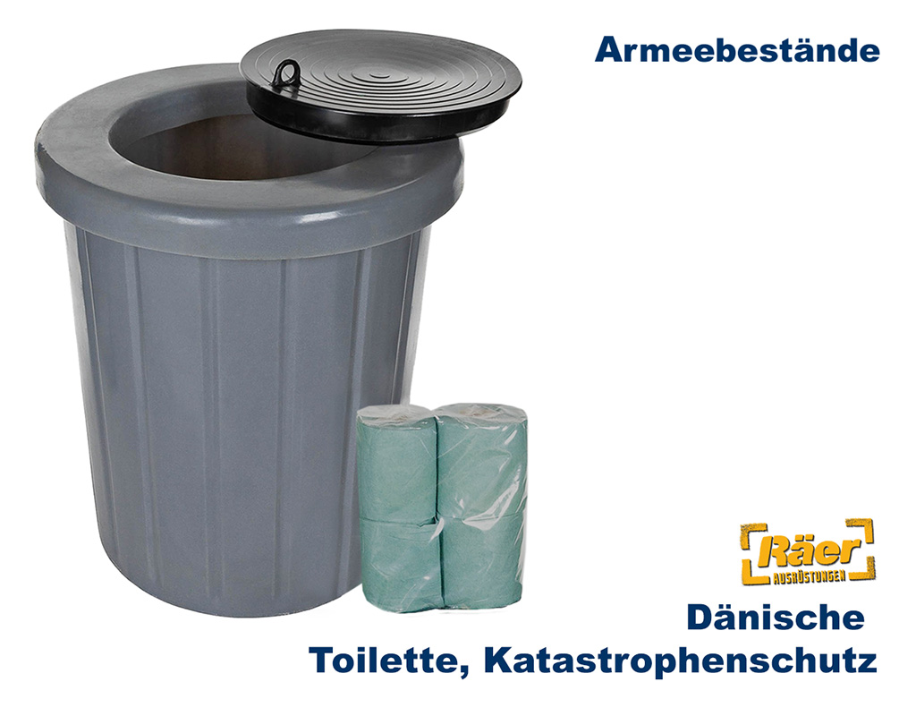 Dänische Toilette, Katastrophenschutz    A/B