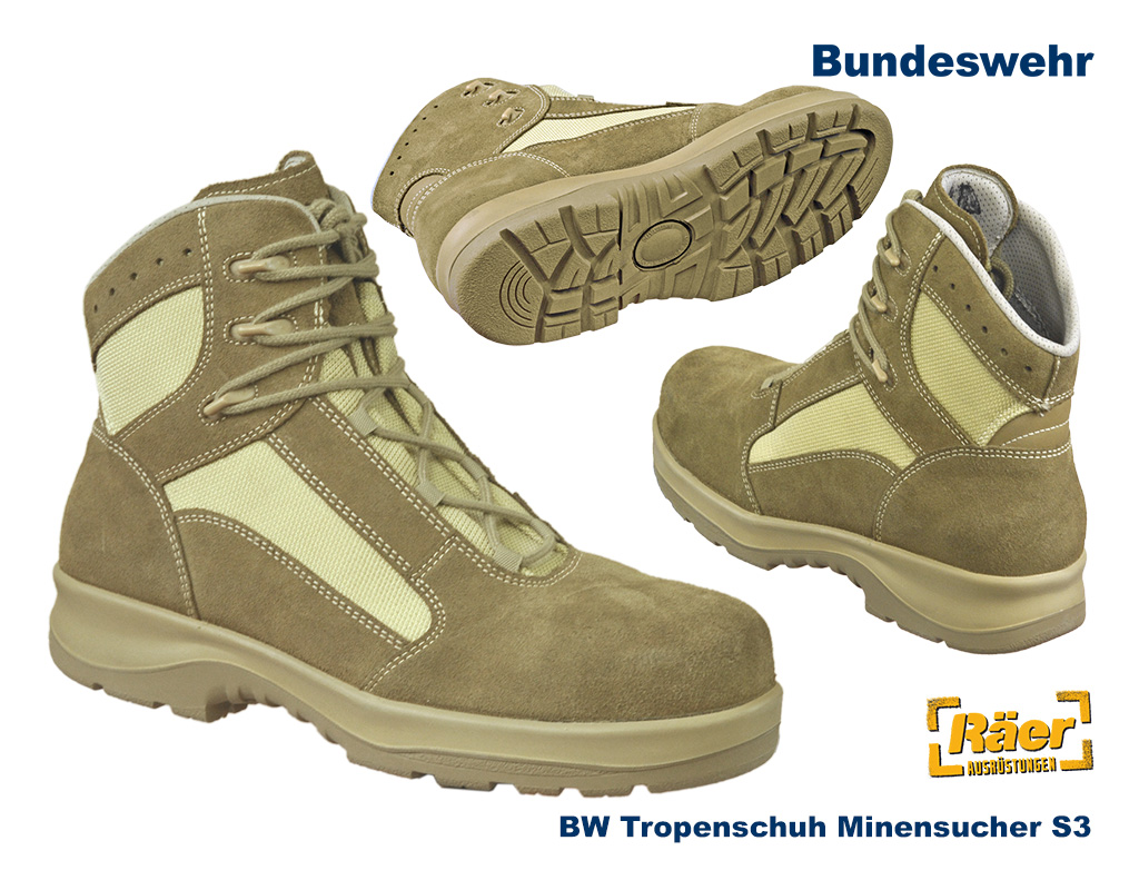 BW Tropenstiefel Minensucher S3    A/B