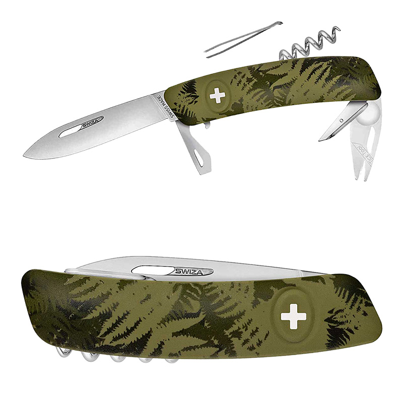 Swiza Schweizer Messer TT03 TickTool, farn khaki A