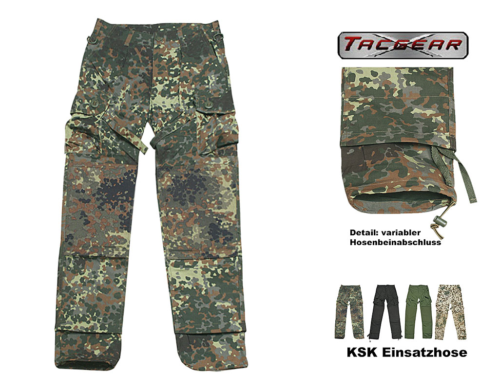 BW KSK Einsatzhose, RS, Tacgear    A