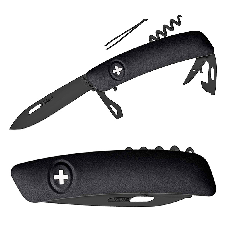 Swiza Schweizer Messer C03 All black, schwarz    A