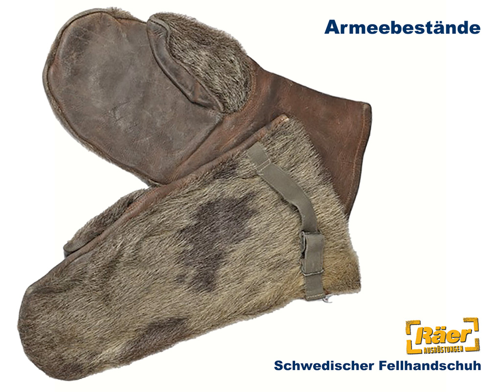 Schwedische Fellhandschuhe    B