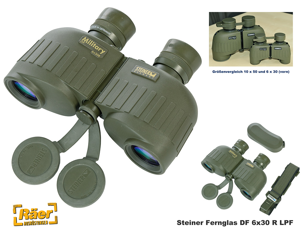 Steiner Fernglas DF Military 6 x 30 R LPF    A