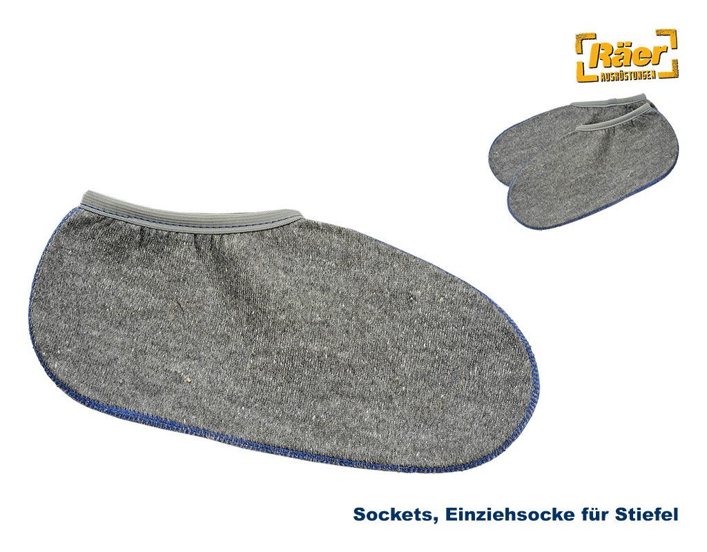 Sokkets, Einziehsocken    A