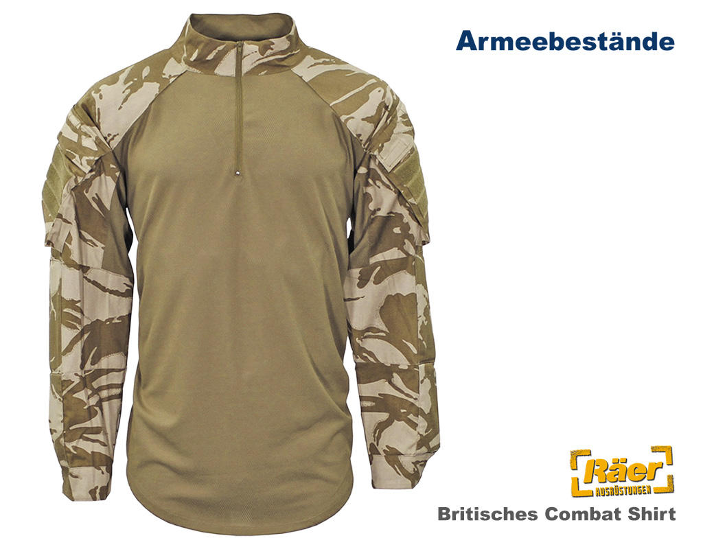 Britisches Combat Shirt, Tactical    A/B