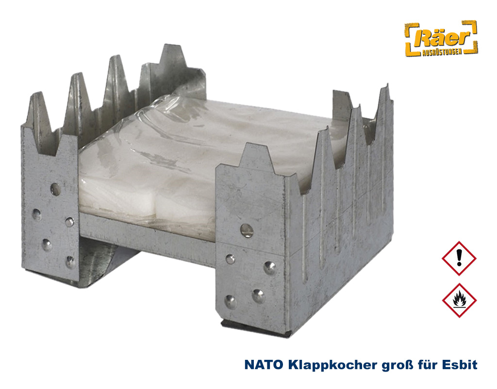 NATO Taschenkocher Large für Esbit + Brennstoff  A