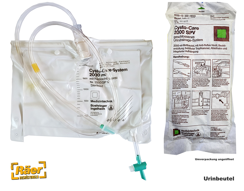 BW Urinbeutel 2000ml, Kst. ungebraucht A/B