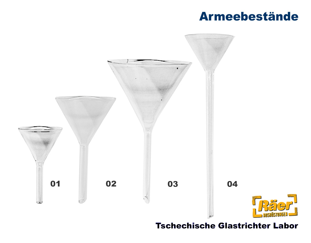Tschechischer Glastrichter Labor...    A