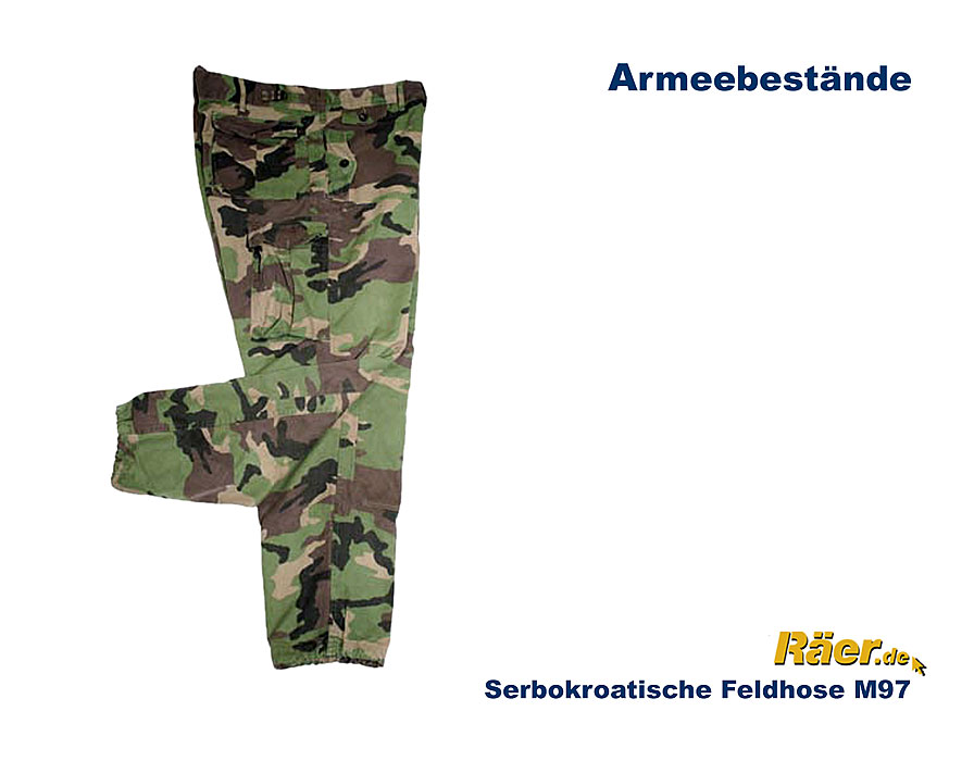 Serbokroatische Feldhose M97    B