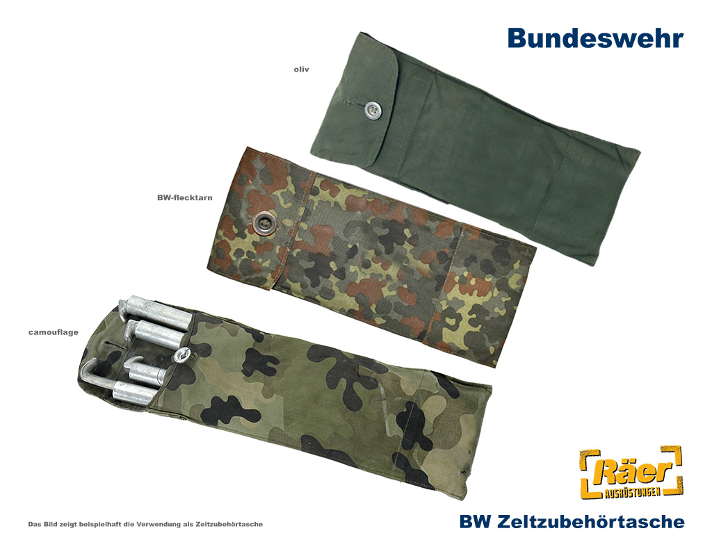 BW Zeltbestecktasche - Zeltstabtasche    B