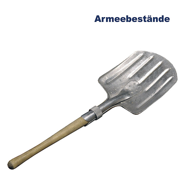 Schweizer Schneeschaufel, zerlegbar, Alu    B