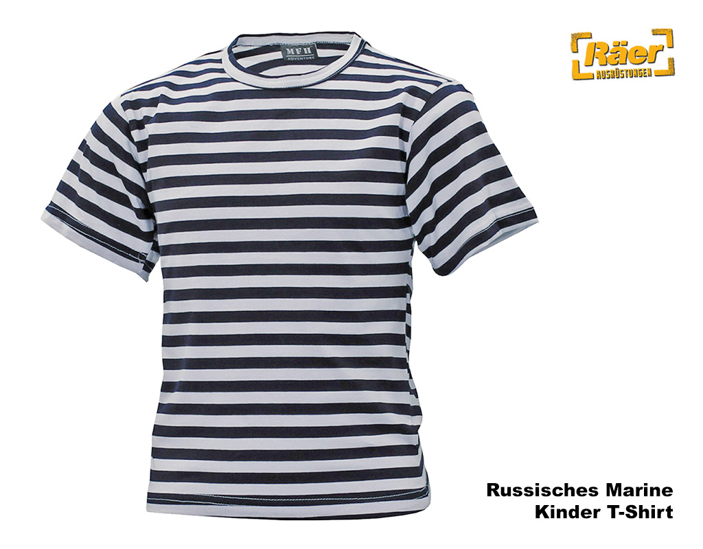 Russisches Marine T-Shirt, Kindergrößen... A