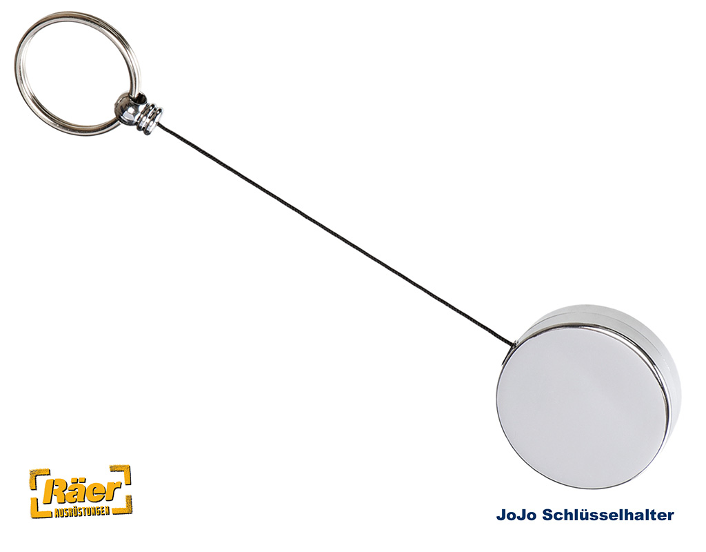 JoJo Schlüsselhalter mit Clip, 80122, silber    A