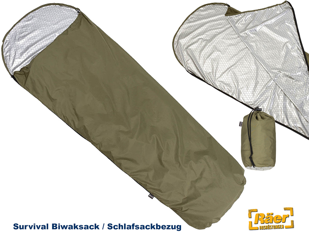 Survival Biwak-Sack,Thermo, oliv    A