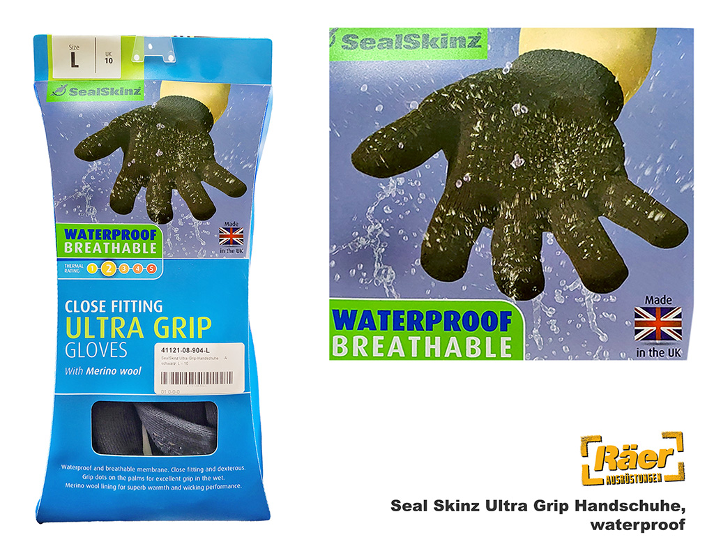 SealSkinz Ultra Grip Handschuhe    A