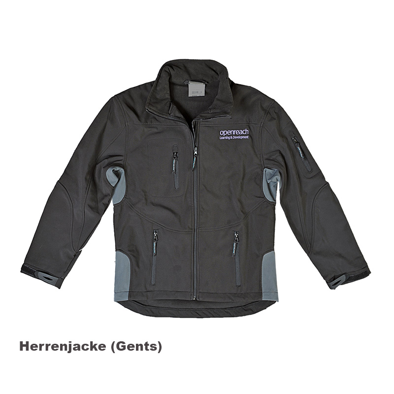 Britische Softshelljacke Panacea Granite    A/B