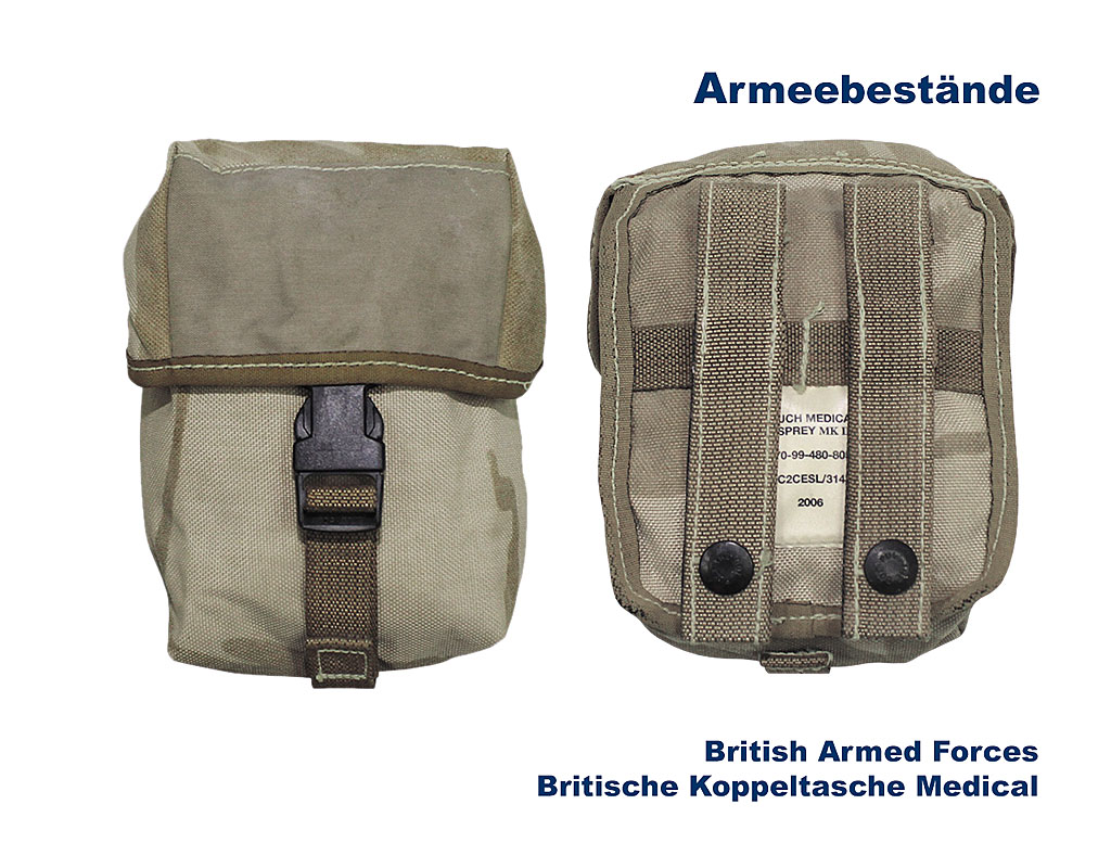 Britische Koppeltasche Medical MKII, Molle    B