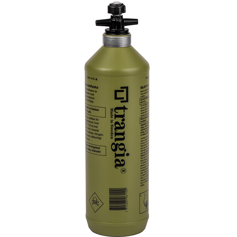 Trangia Sicherheitsflasche 1,0 Liter, oliv    A