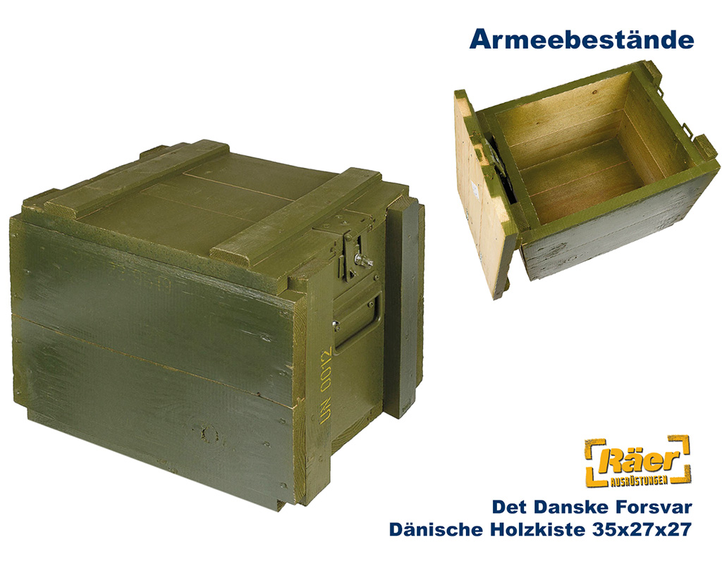 Dänische Holzkiste RG-42 (M56)    A/B